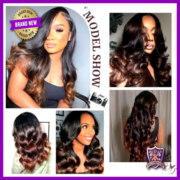 100% Real Virgin Human Hair Extensions Body Wave Bundles 10-14 Inch main image 5